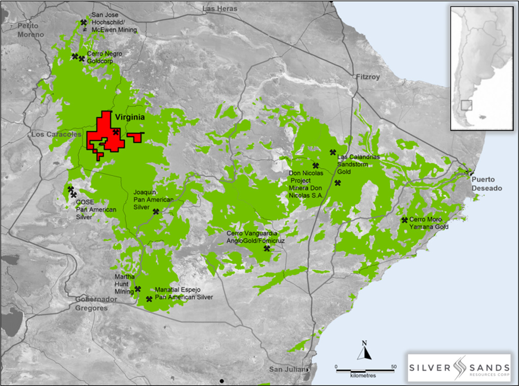 Silver Sands - Virginia Mapa de ubicación de propiedades